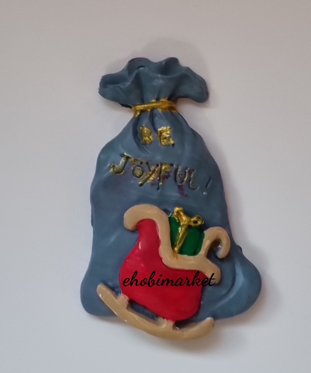 Noel çorap silikon kalip