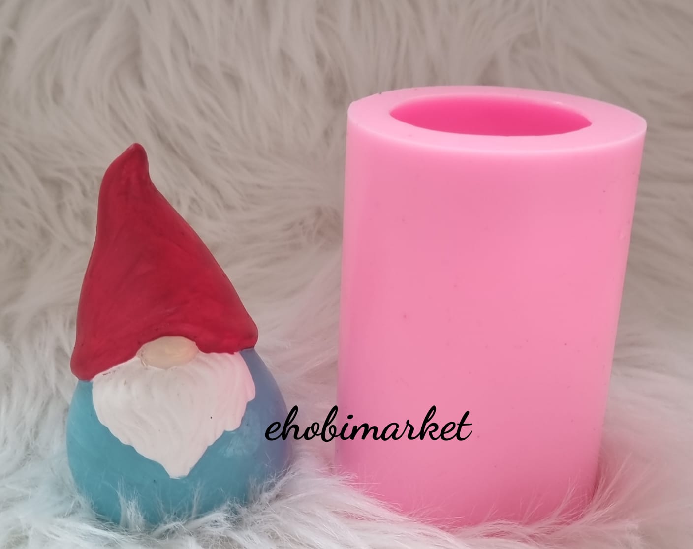 Şişko ufak erkek burnuk silikon kalip