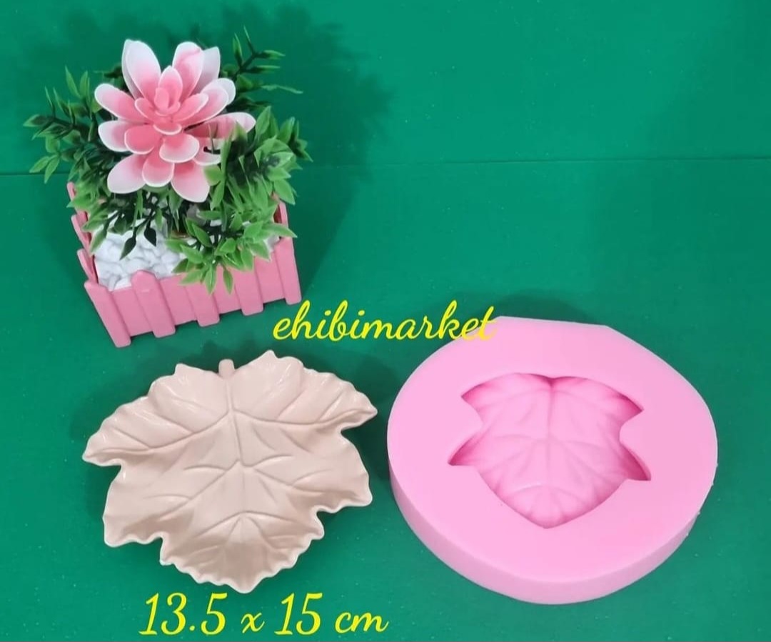 Yaprak sununluk silikon kalıp