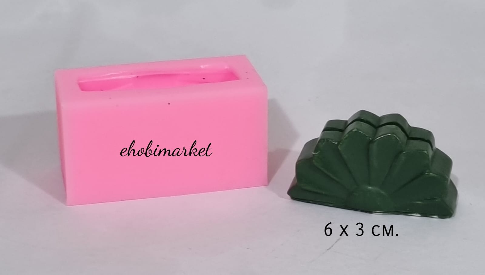 Papatya kartlık silikon kalıp 