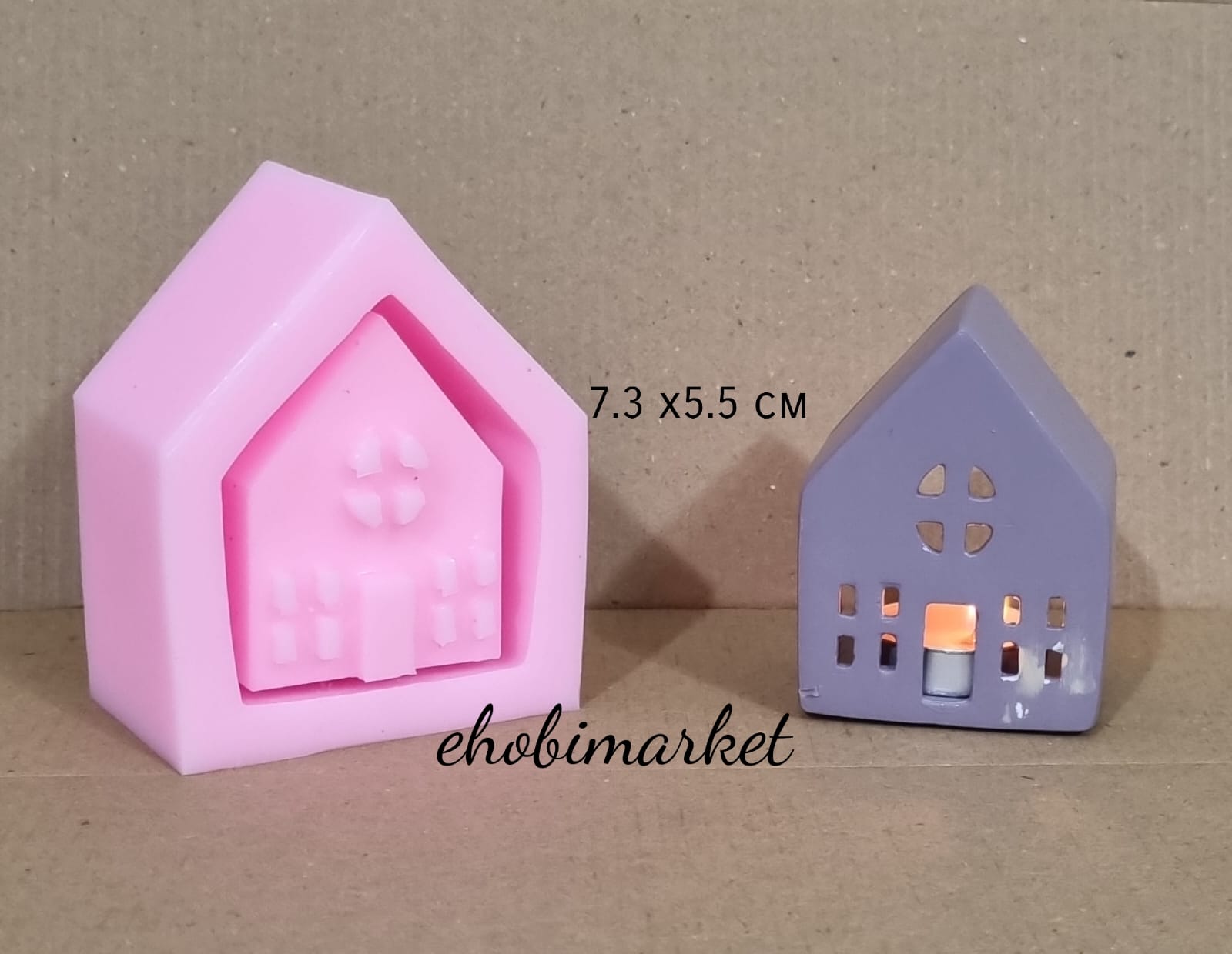 Yeni model ev mumluk tealight silikon kalıp