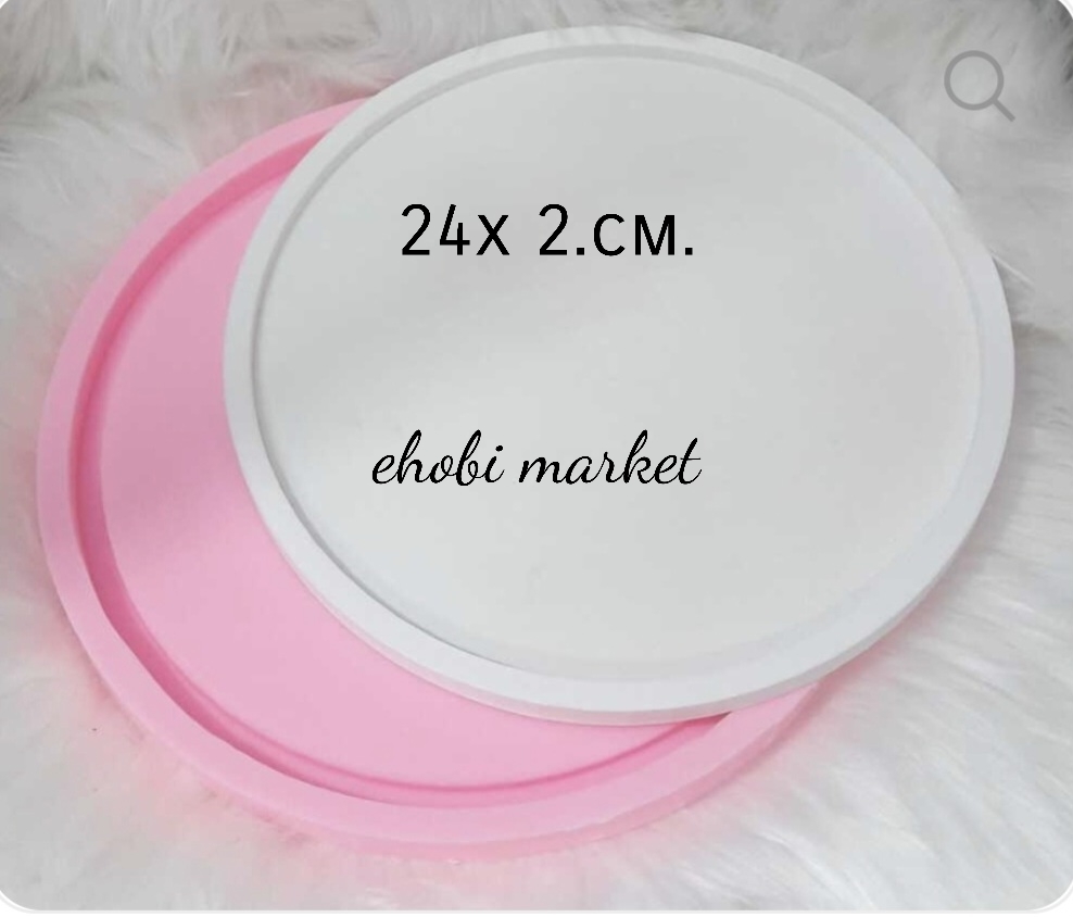 Tepsi 24×2 cm silikon kalıp