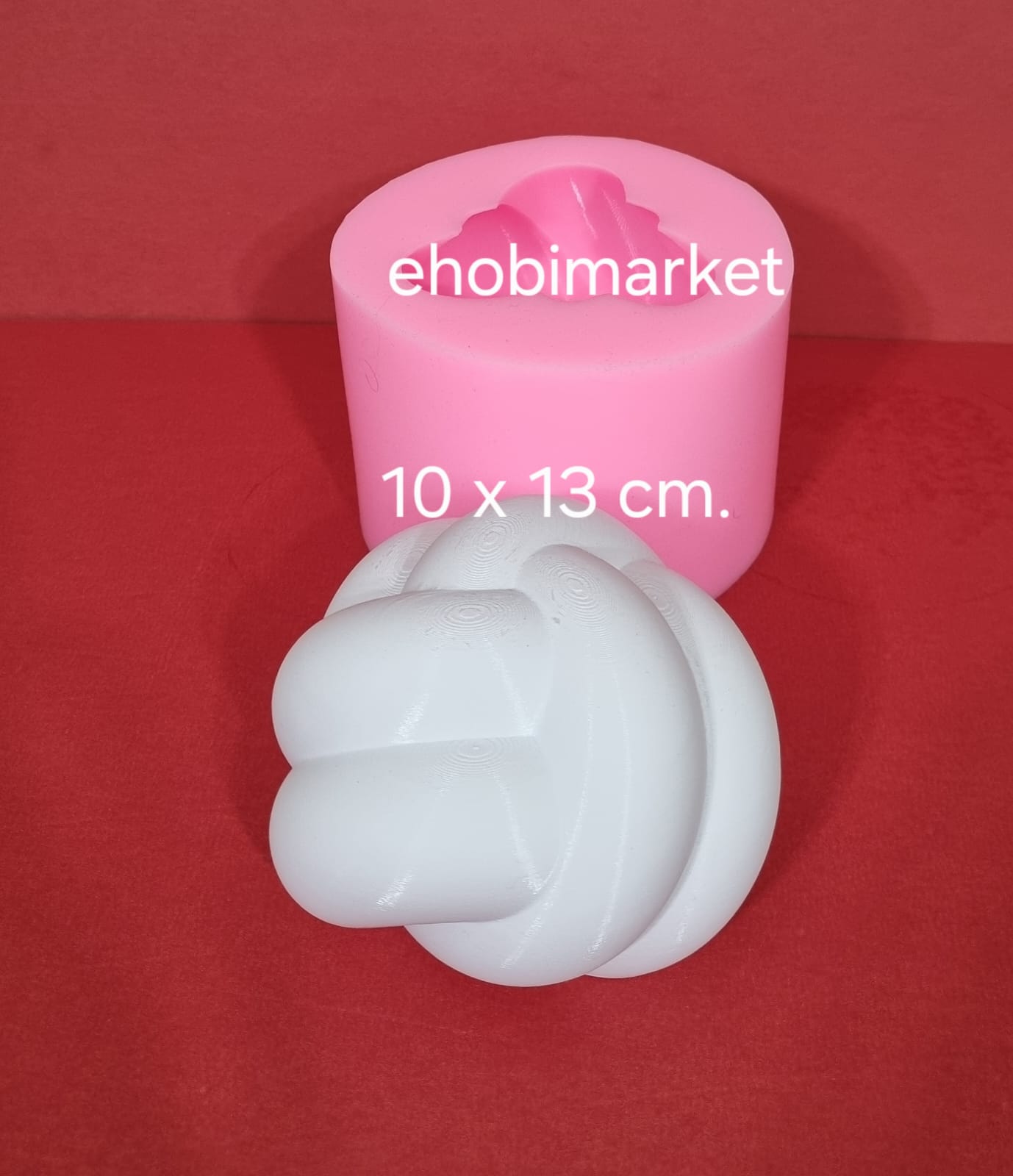 Büyük yün yumağı silikon kalıp