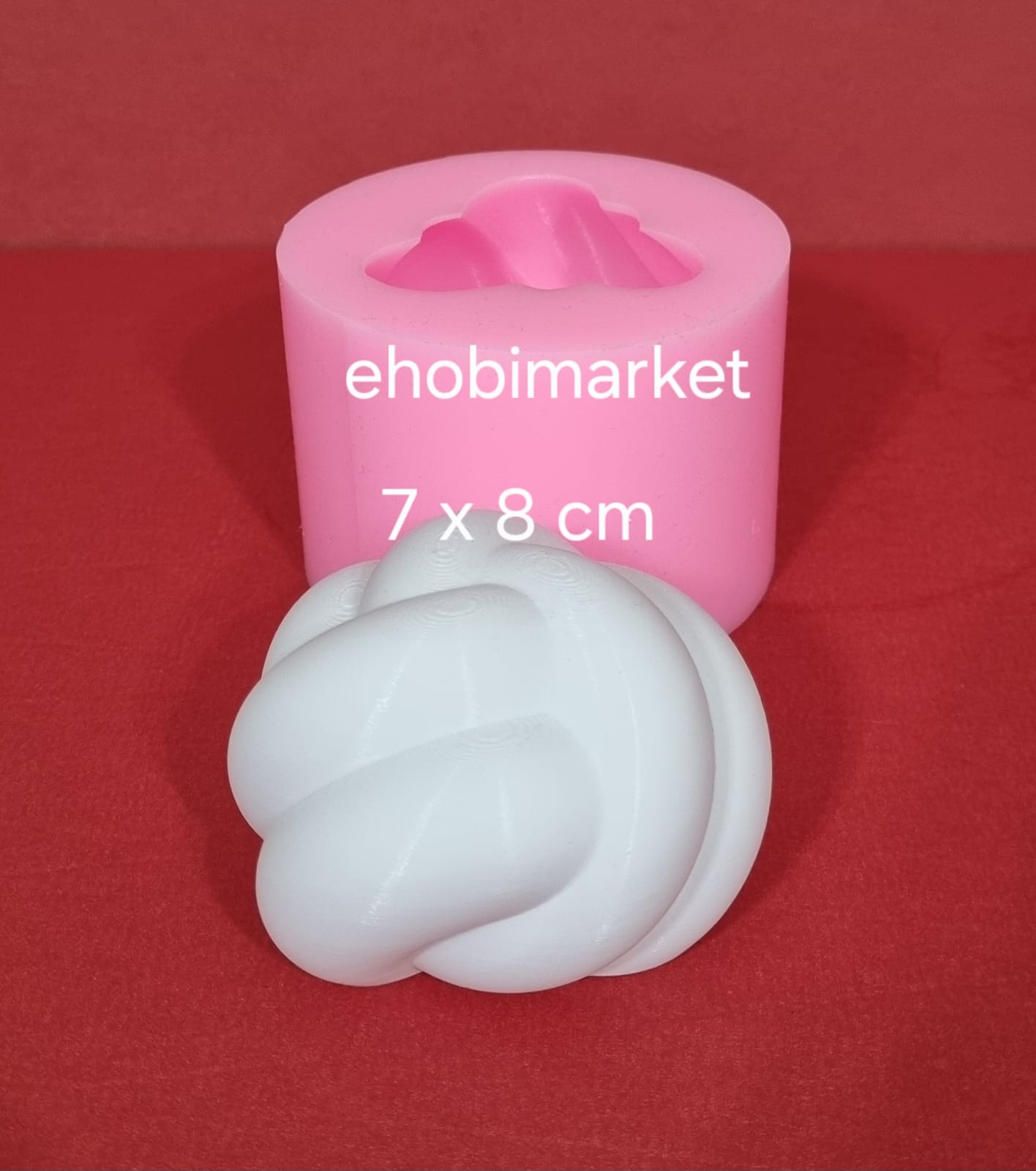 Küçük yün yumağı silikon kalıp