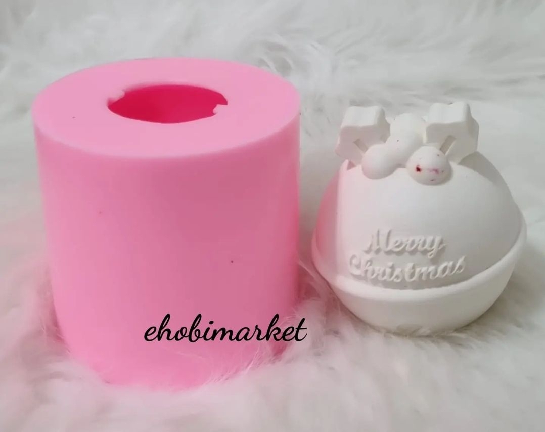 Yeni yıl küre silikon kalip