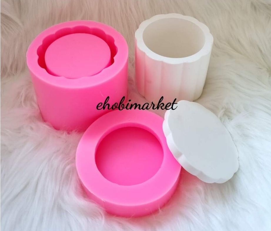 Kapakli kutu silikon kalip