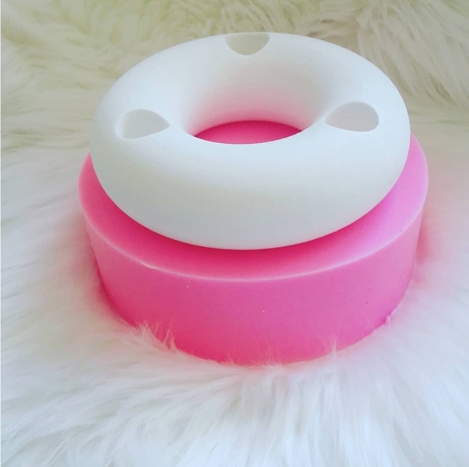 Simit şamdan silikon kalip