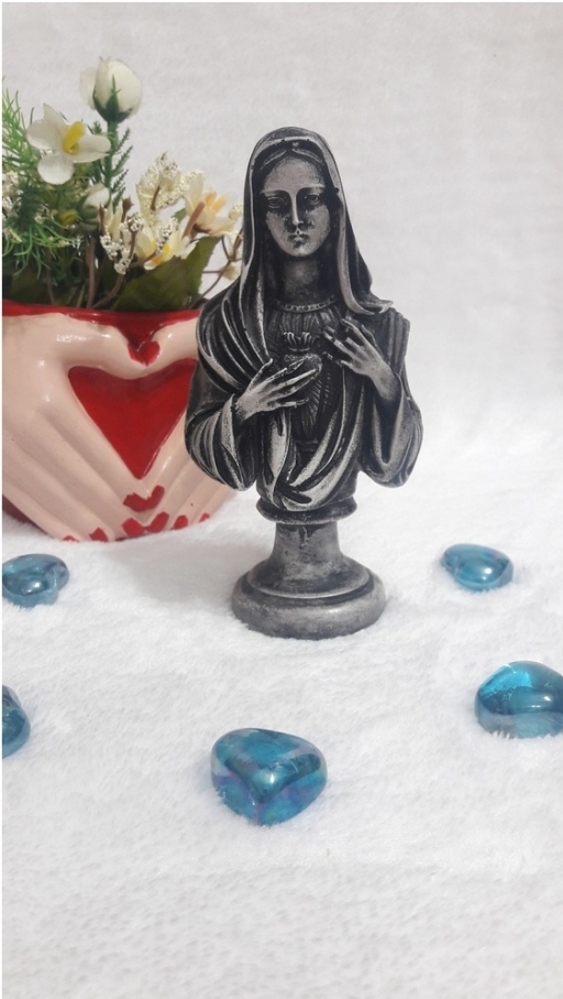 Eskitme meryem ana silikon kalip