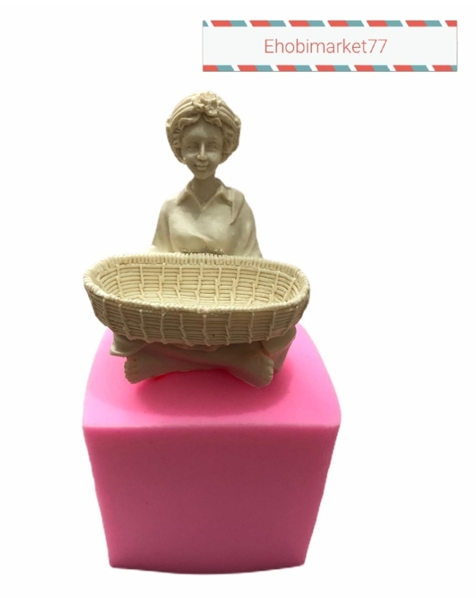 Afrikali kadin lokumluk silikon kalip