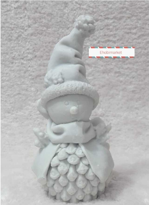 Kozalak kiz silikon kalip