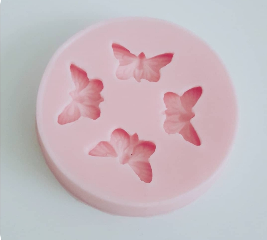 Minik kelebekler silikon kalip