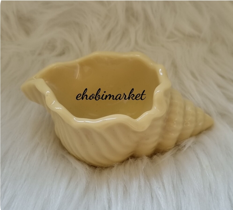 Deniz kabuğu mumluk silikon kalip