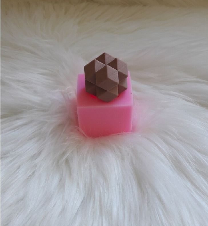 Mini prizma buble silikon kalip