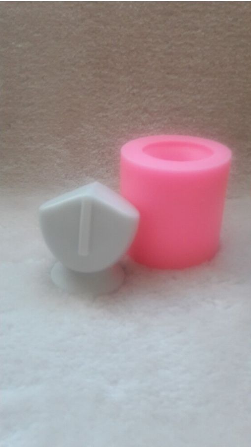 Silüet yüz silikon kalip1