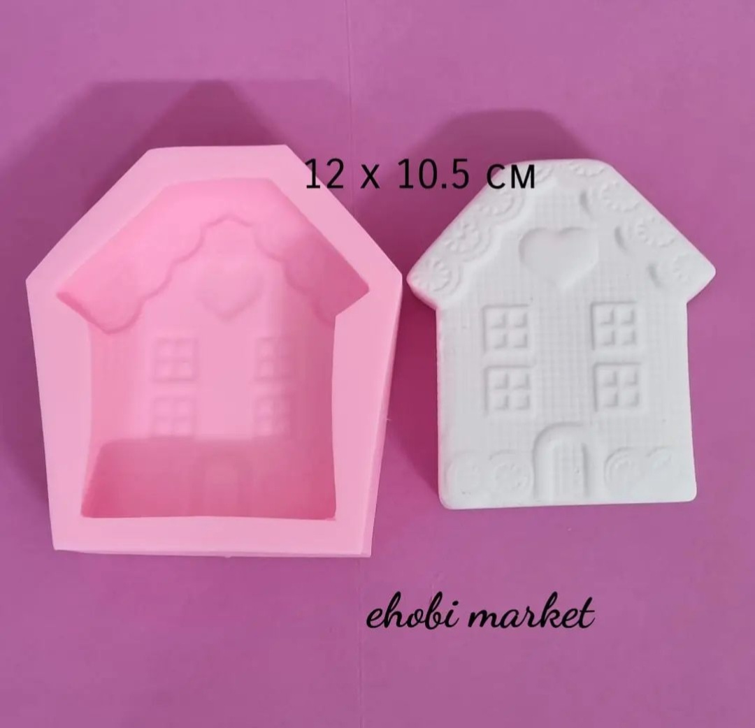 Süslü ev silikon kalıp