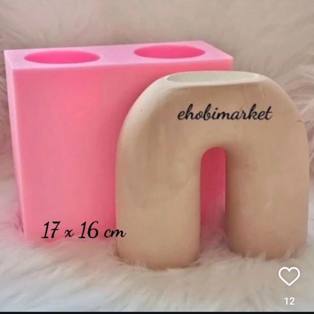 N vazo silikon kalıp